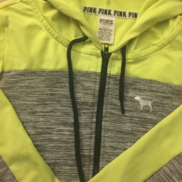 VS Pink Zip up Hooded Jacket - Picture 2 of 2